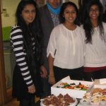 cake stall with students