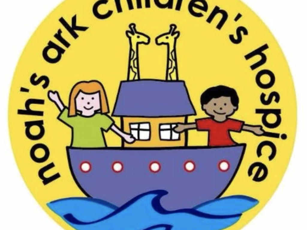 a logo of Noah's ark children's hospice