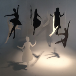 cut outs of dancers