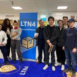 Students visiting an Amazon Fulfilment Centre