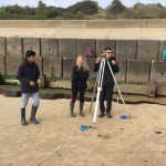 students from an independent college in london using binoculars