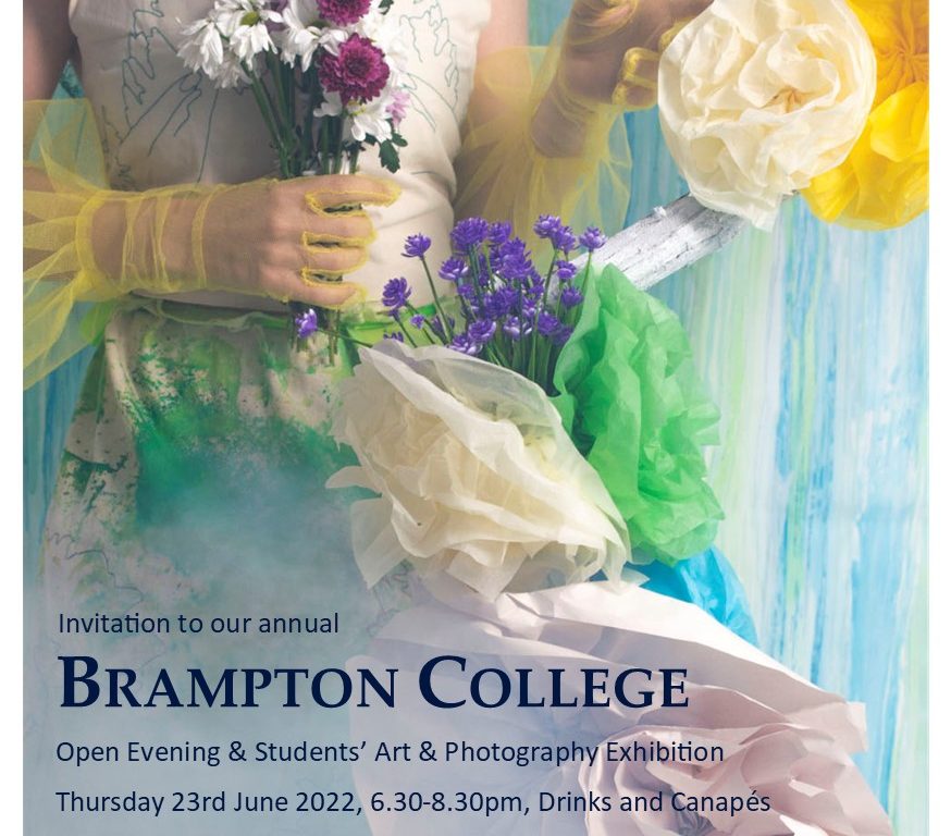Brampton College Art Exhibition Poster