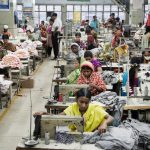 girls working in a sweat shop