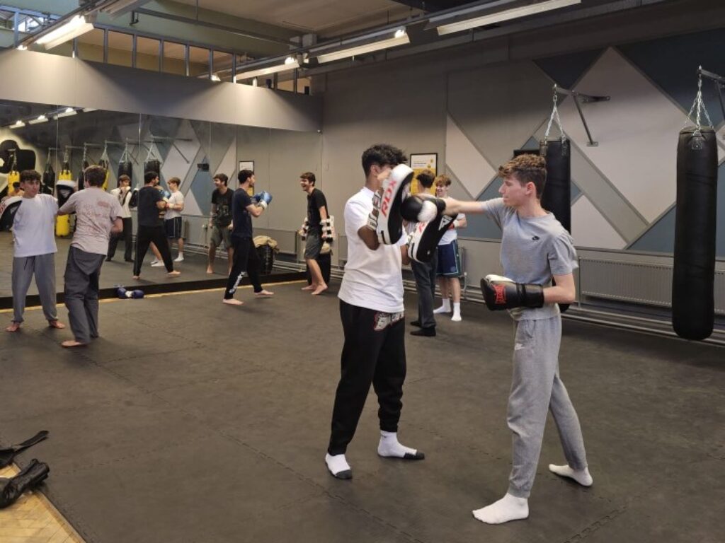 boxing practice