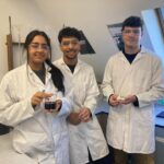 students in a lab